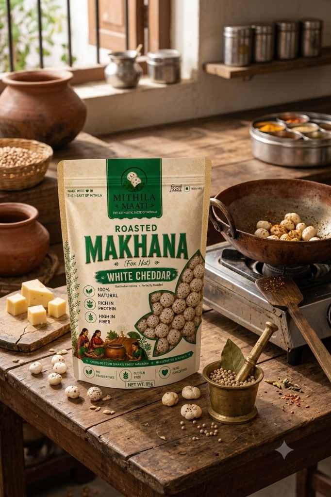 Roasted Makhana - White Cheddar